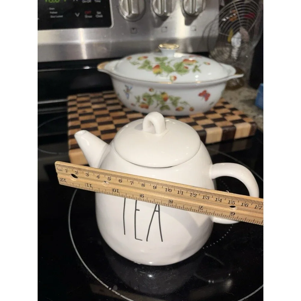 Rae Dunn Artison Collection Teapot by Magenta TEA Pot With Lid